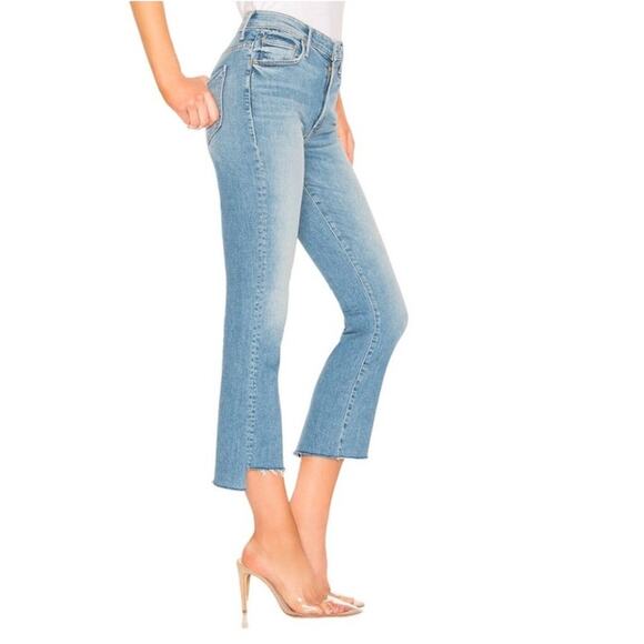 Mother Inside Crop Step Fray in Shoot To Thrill Size 24 - Picture 3 of 9